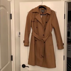 J.Crew Wool Cashmere Coat by Nello Gori size 4